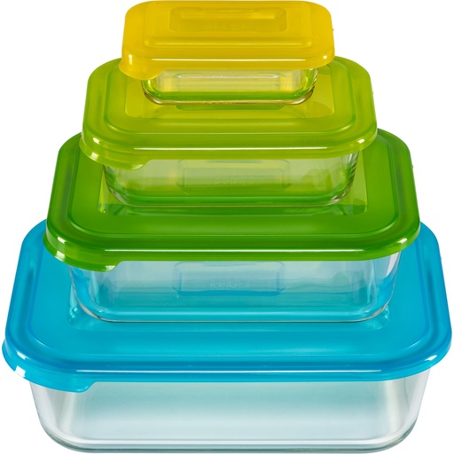 [725993] Joseph Joseph Nest Container Set 4 pcs. Glass
