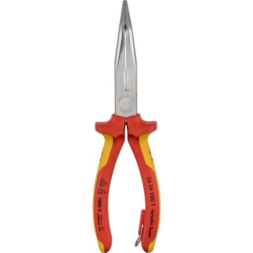 [665450] KNIPEX Snipe Nose Side Cutting Pliers (Stork Beak Pliers)
