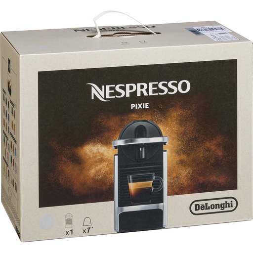 [866987] Nespresso Pixie EN 127.S by DeLonghi, silver