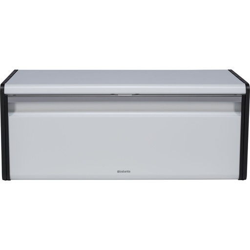 [197978] Brabantia Klappbrotkasten Front eckig, weiß