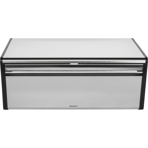 [197992] Brabantia Klappbrotkasten Front eckig, Stahl matt