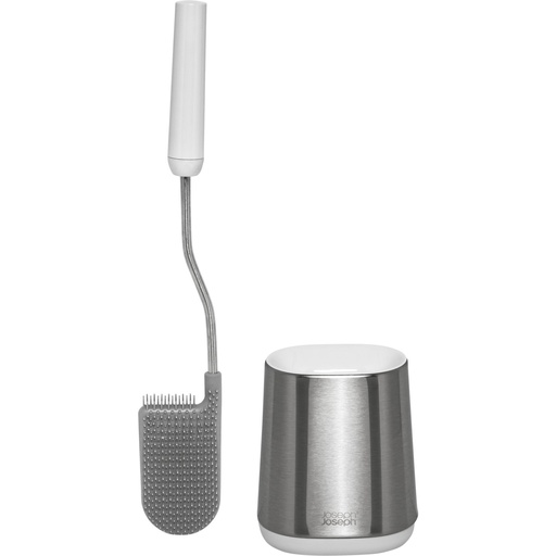 [726028] Joseph Joseph Flex Lite Toilet Brush Steel