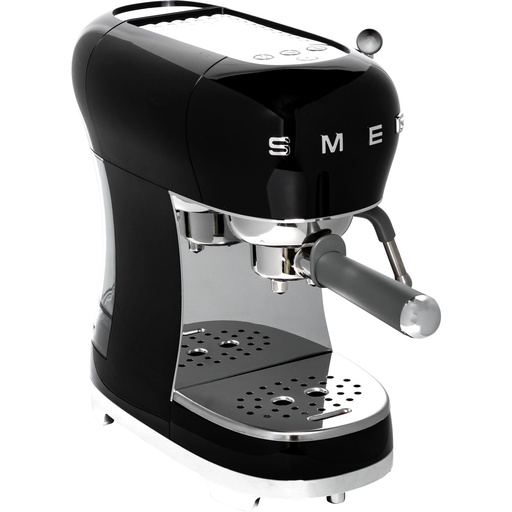 [114573] SMEG ECF02BLEU Siebträgermaschine schwarz