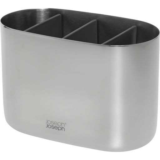 [788426] Joseph Joseph EasyStore Luxe Large Toothbrush Caddy St. Steel