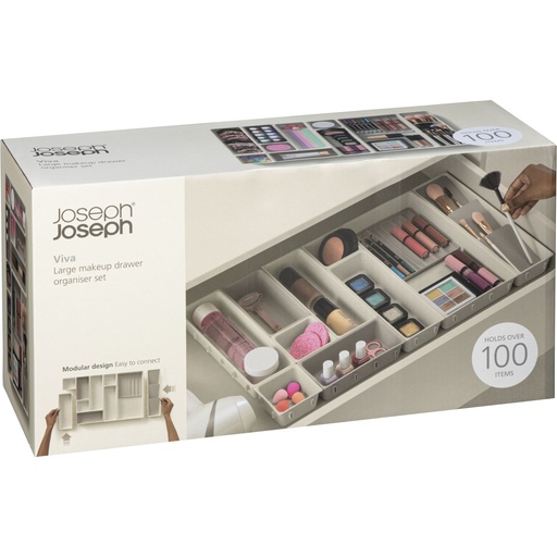 [158435] Joseph Joseph Viva 12-piece Makeup Drawer Organiser Set