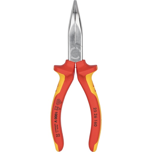 [665667] KNIPEX Snipe Nose Side Cutting Pliers (Radio Pliers)