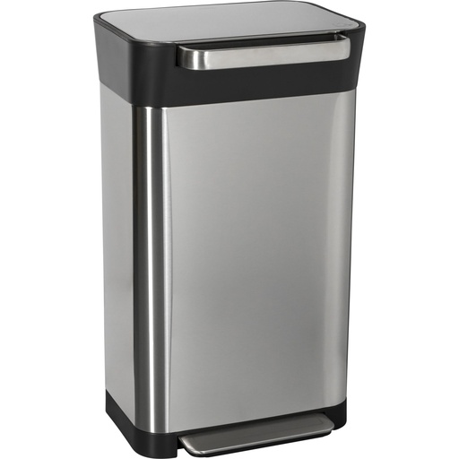 [158337] Joseph Joseph Titan 30L Stainless-steel Trash Compactor