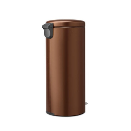 [164182] Brabantia Pedal Bin NewIcon 30 Liter Warm Bronze