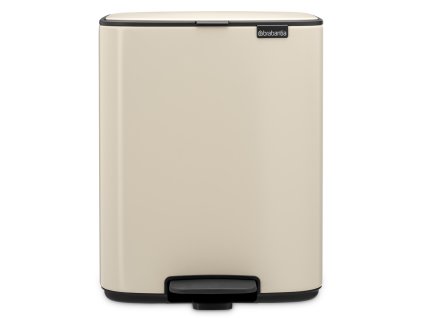 [220476] Brabantia Treteimer Bo 12 Liter Soft Beige