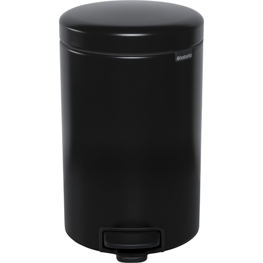[637464] Brabantia Pedal Bin Newicon 12,0 L black matt