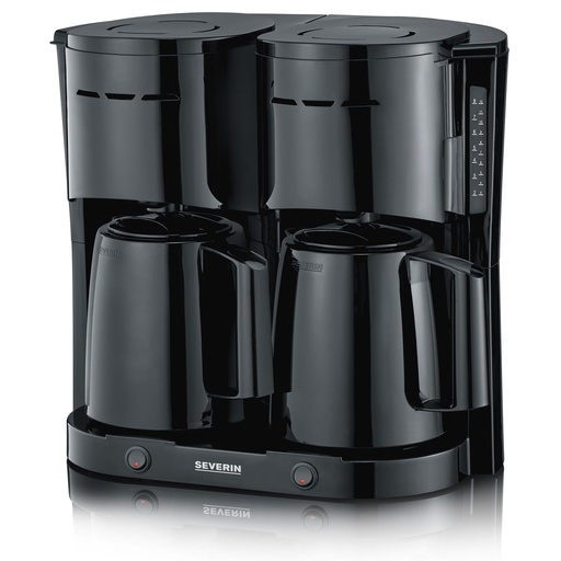 [800242] Severin KA 9315 black Duo-Filterkaffeemaschine