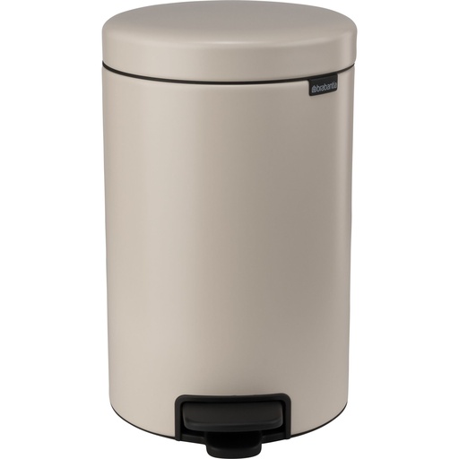 [732321] Brabantia Pedal Bin Newicon 12 L Soft Beige