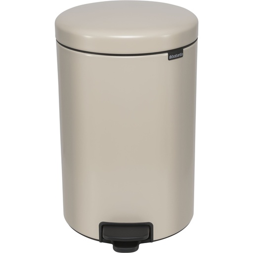 [732349] Brabantia Pedal Bin Newicon 20 L Soft Beige