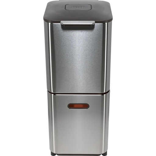 [788517] Joseph Joseph Waste Bin Totem 40 L Stainless Steel