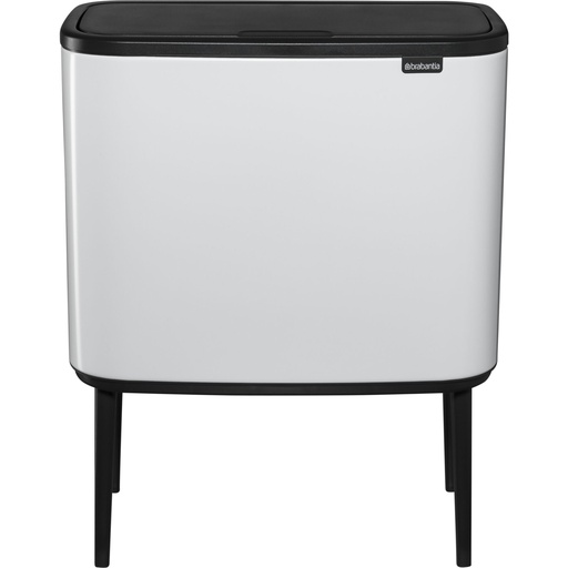 [637548] Brabantia Bo Touch Bin white 3 x 11 L