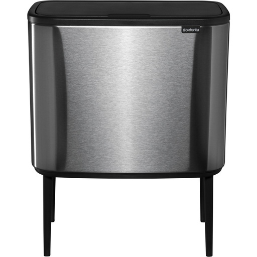 [637562] Brabantia Bo Touch Bin steel matt, 3 x 11 L FPP