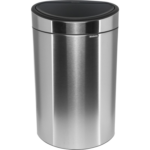 [661691] Brabantia Waste Bin Touch Bin New,recycle, 23+10 L steel matt