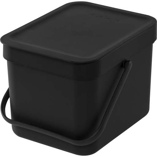 [704419] Brabantia Sort & Go Bin      6l Dark Grey
