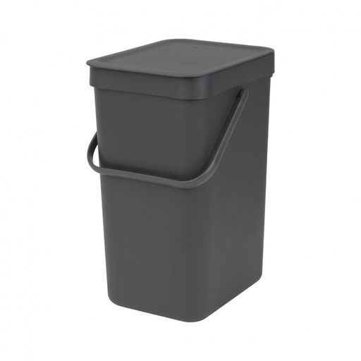 [704447] Brabantia Sort & Go Bin      12l Dark Grey