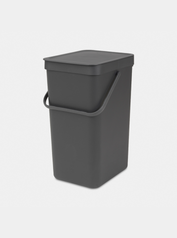 [704475] Brabantia Sort & Go Bin      16l Dark Grey
