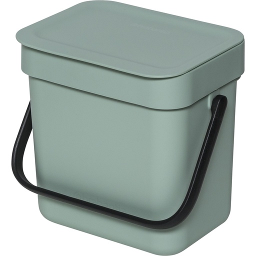 [732160] Brabantia Sort & Go Waste Bin Jade Green 3 L