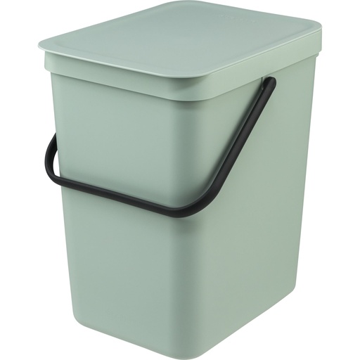 [732216] Brabantia Sort & Go Waste Bin Jade Green 25 L