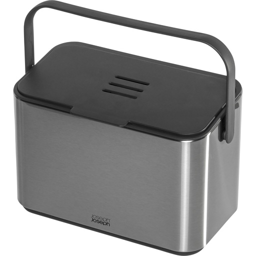 [156496] Joseph Joseph Collect 4L Stainless-steel Food Wase Caddy