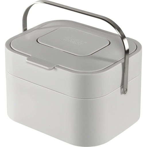 [158288] Joseph Joseph Stack 4L Stone Food Waste Caddy