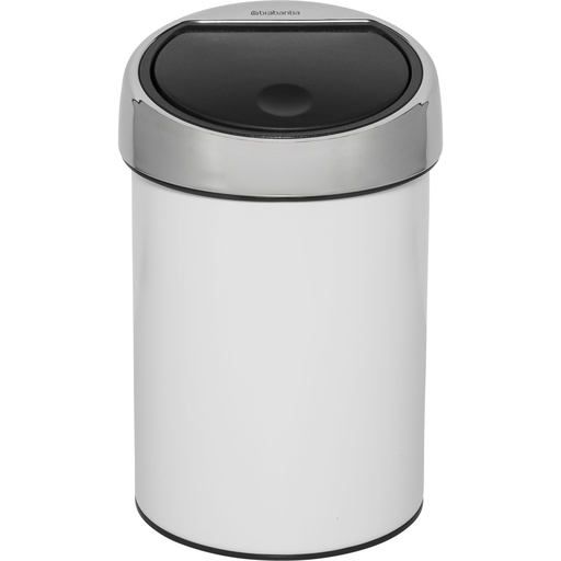 [164315] Brabantia Touch Bin 3 Liter White