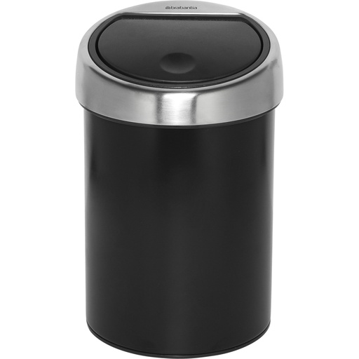 [164329] Brabantia Touch Bin 3 Liter Matte Black