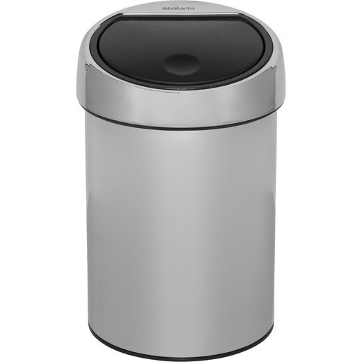 [164336] Brabantia Touch Bin 3 Liter Brilliant Steel