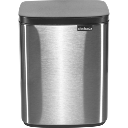 [164413] Brabantia BO Trash Bin 7 Liter Matt Steel Fingerprint Proof