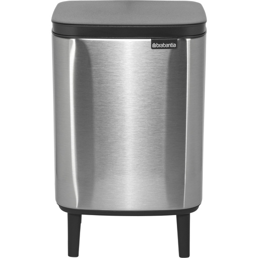 [164497] Brabantia BO Trash Bin HI 7 l Matte Steel Fingerprint Proof