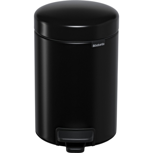 [637415] Brabantia Pedal Bin Newicon 3,0 L black matt