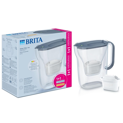 [193323] Brita Style Essential steinblau inkl. 1xMXPRO PP & 1xMXPRO EK