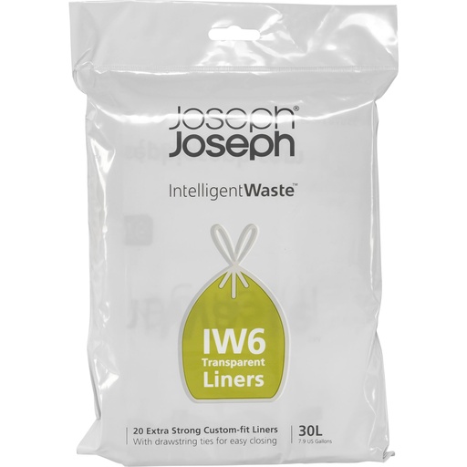 [726168] Joseph Joseph Bin Liners 20 pcs. , 30 L transparent
