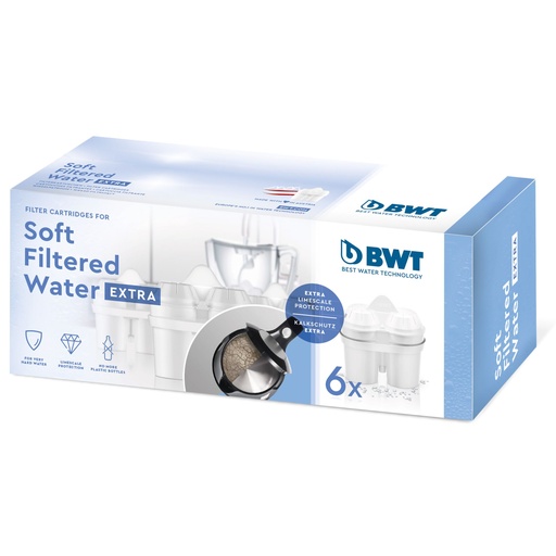 [741225] BWT 814560 6-Pack Soft Filtered Water EXTRA