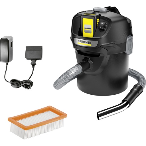 [612572] Kärcher AD 2 Battery Set Cordless Ash Extractor