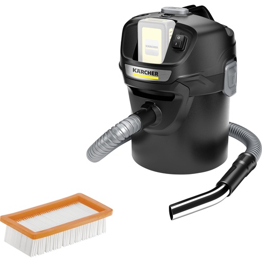 [612579] Kärcher AD 2 Battery Cordless Ash Vacuum Cleaner