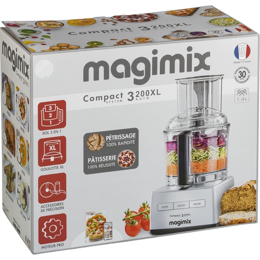 [154984] Magimix Compact C.S. 3200 XL White