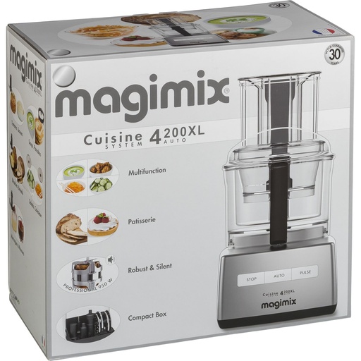 [155026] Magimix Compact C.S. 4200 XL Chrome matt