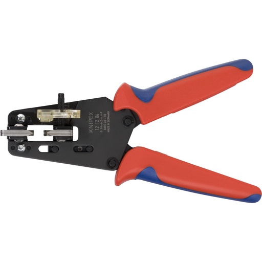 [666150] KNIPEX Precision Insulation Stripper with adapted blades