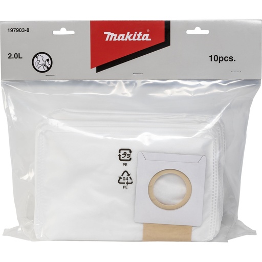 [805849] Makita 197903-8 Filter Bag Set