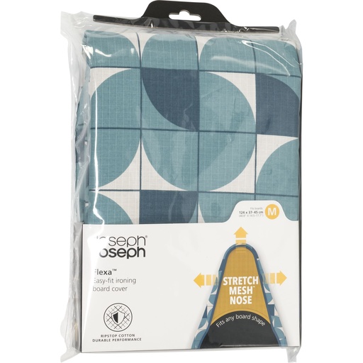 [157126] Joseph Joseph Flexa Blue Easy- fit Ironing Board Cover 124cm
