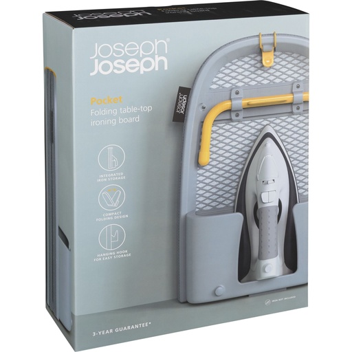 [157966] Joseph Joseph Pocket Folding Grey Ironing Board
