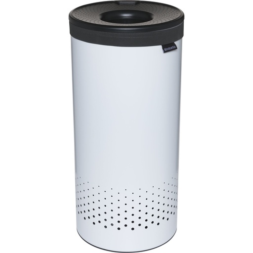 [662258] Brabantia Laundry Bin, 35 L dark grey / white