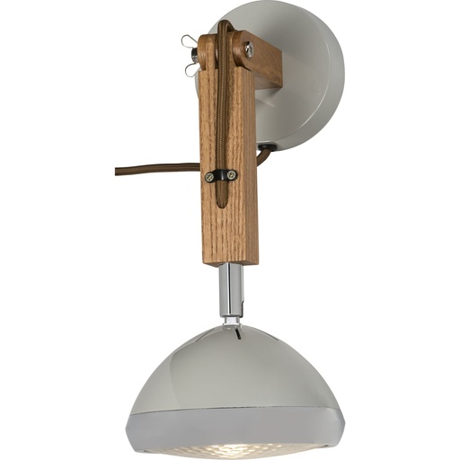 [816762] Piffany Mr. Wattson Wall lamp Nardo grey