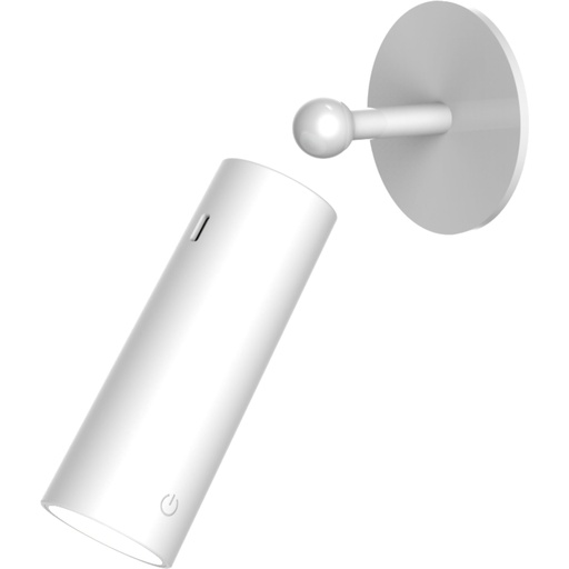 [859028] New Garden ROLL 4 BATTERY white
