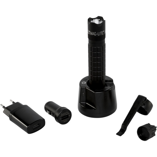 [148362] Maglite Mag-Tac Rechargeable crowned bezel schwarz