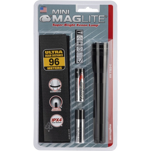 [148404] Maglite Mini AA Taschenlampe schwarz
